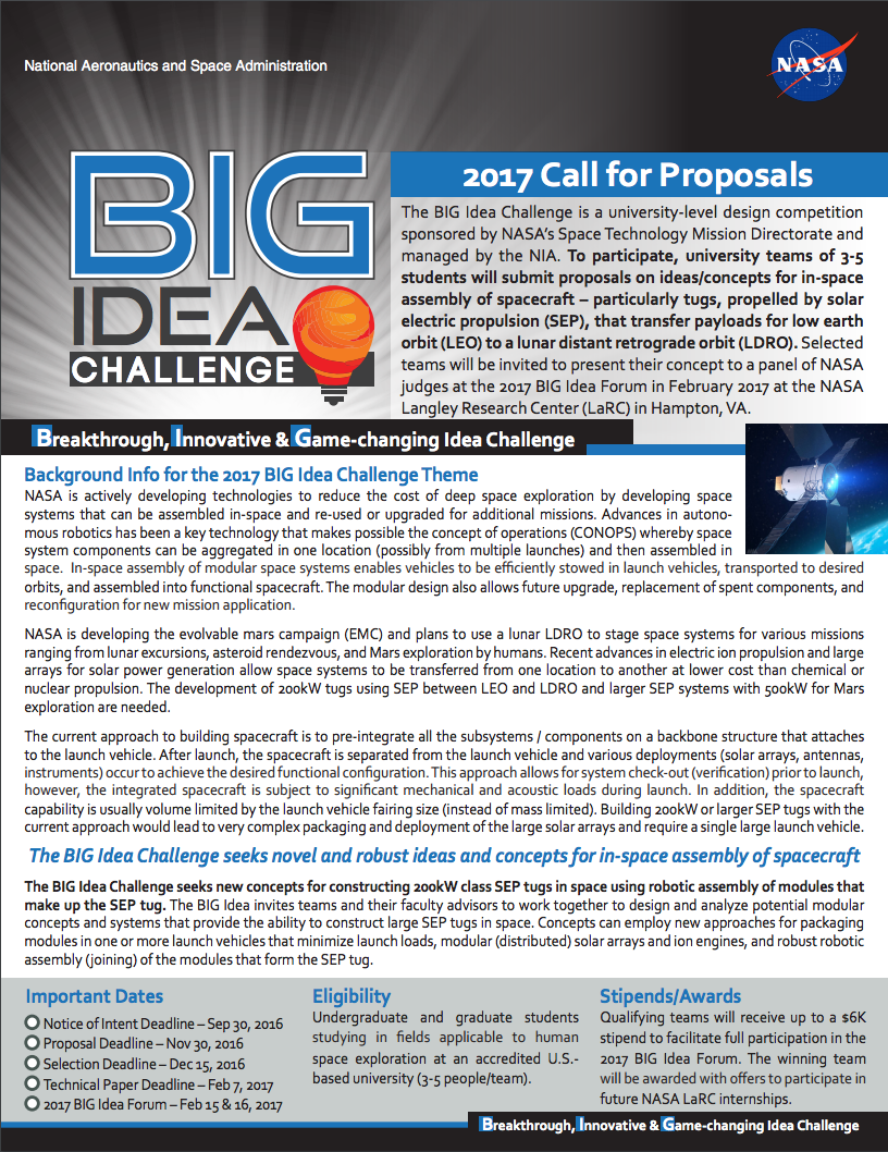 BIG Idea Flyer Image